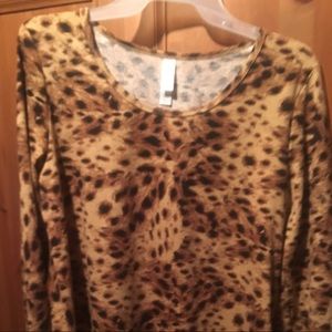 Leopard Print Lynnae Shirt